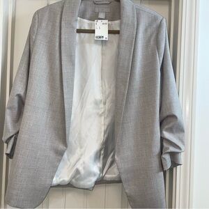 H&M Light Gray Blazer